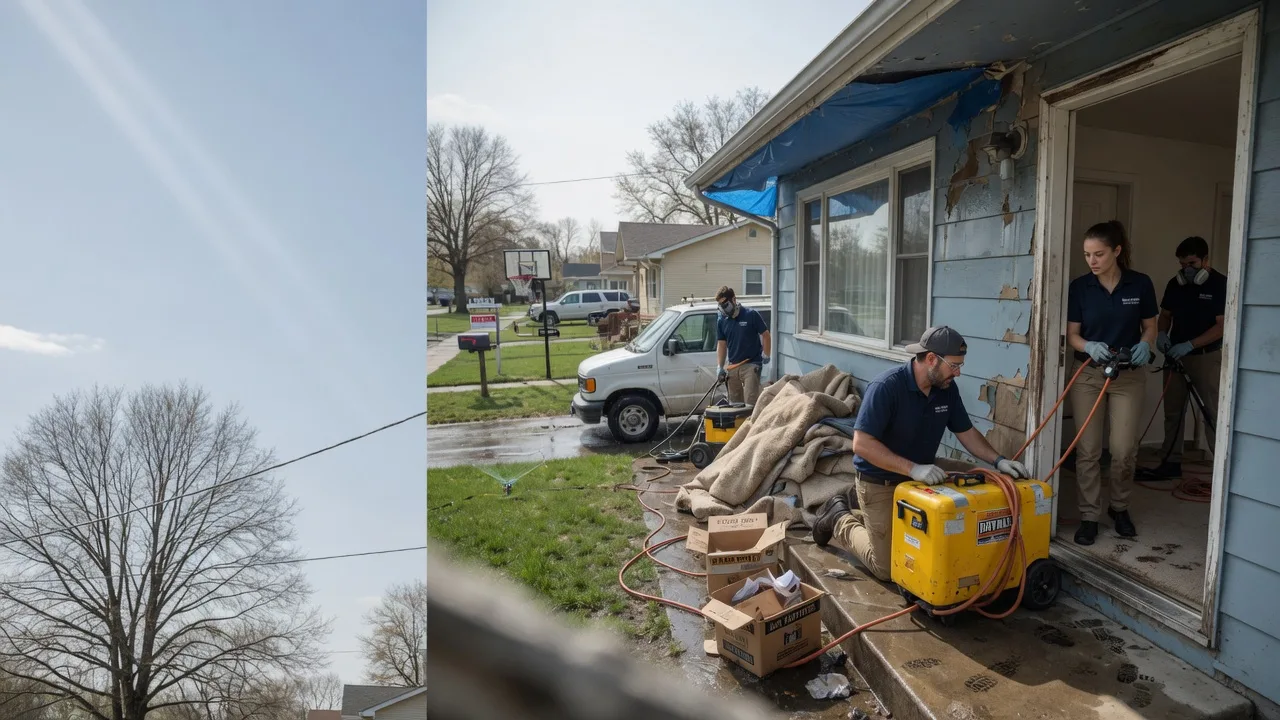 Basement Flood Cleanup in Kahlotus, WA near me